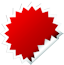 Starburst Stickers
